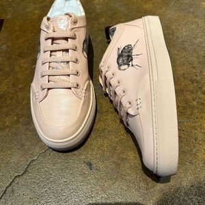 NEW Men’s Bally Helliot Fly In Flesh Low Top Sneakers